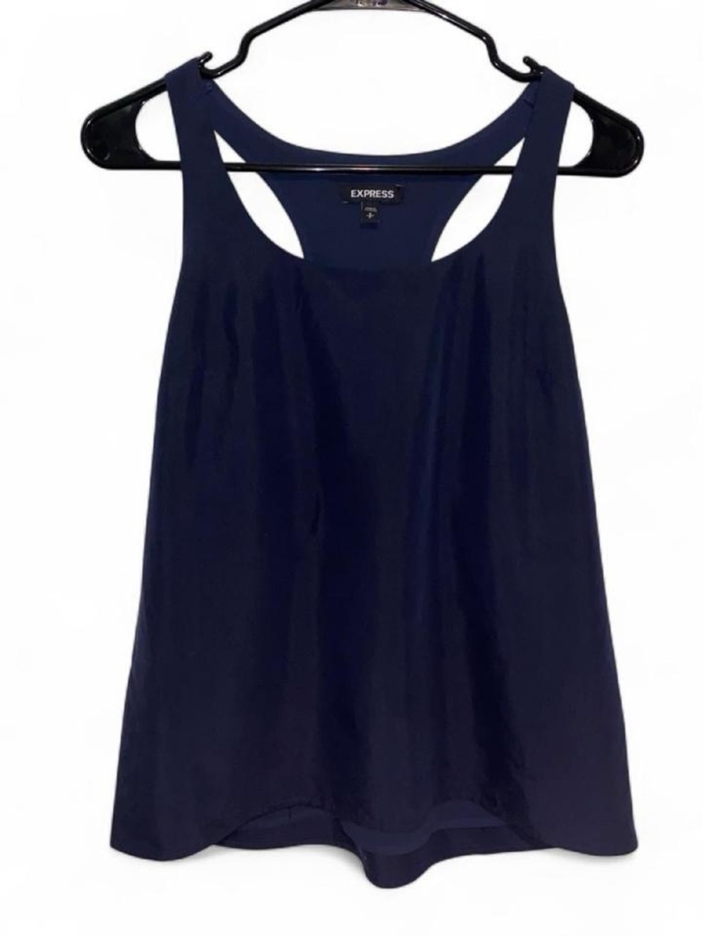 Express Navy Racerback Tank Top